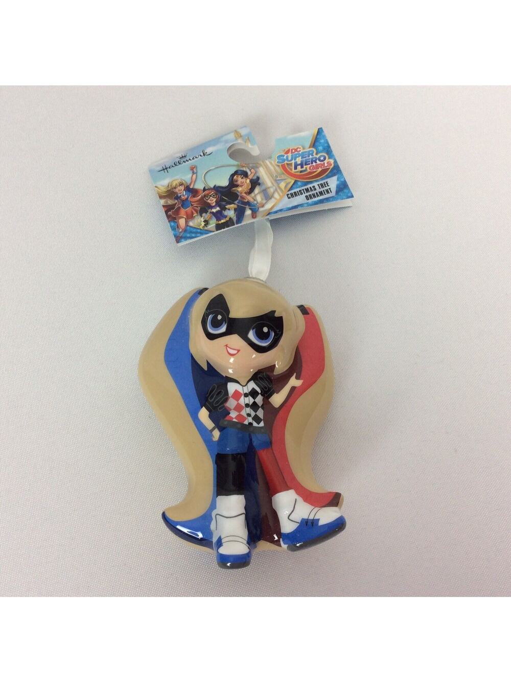 Hallmark Harley Quinn Decoupage Christmas Tree Ornament DC Super Hero Girls NWT